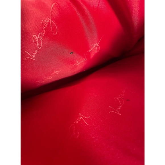 VERA BRADLEY VERA EXTRA LARGE TOTE BAG~BITTERSWEET Bright Floral Pattern Laptop - Picture 4 of 11